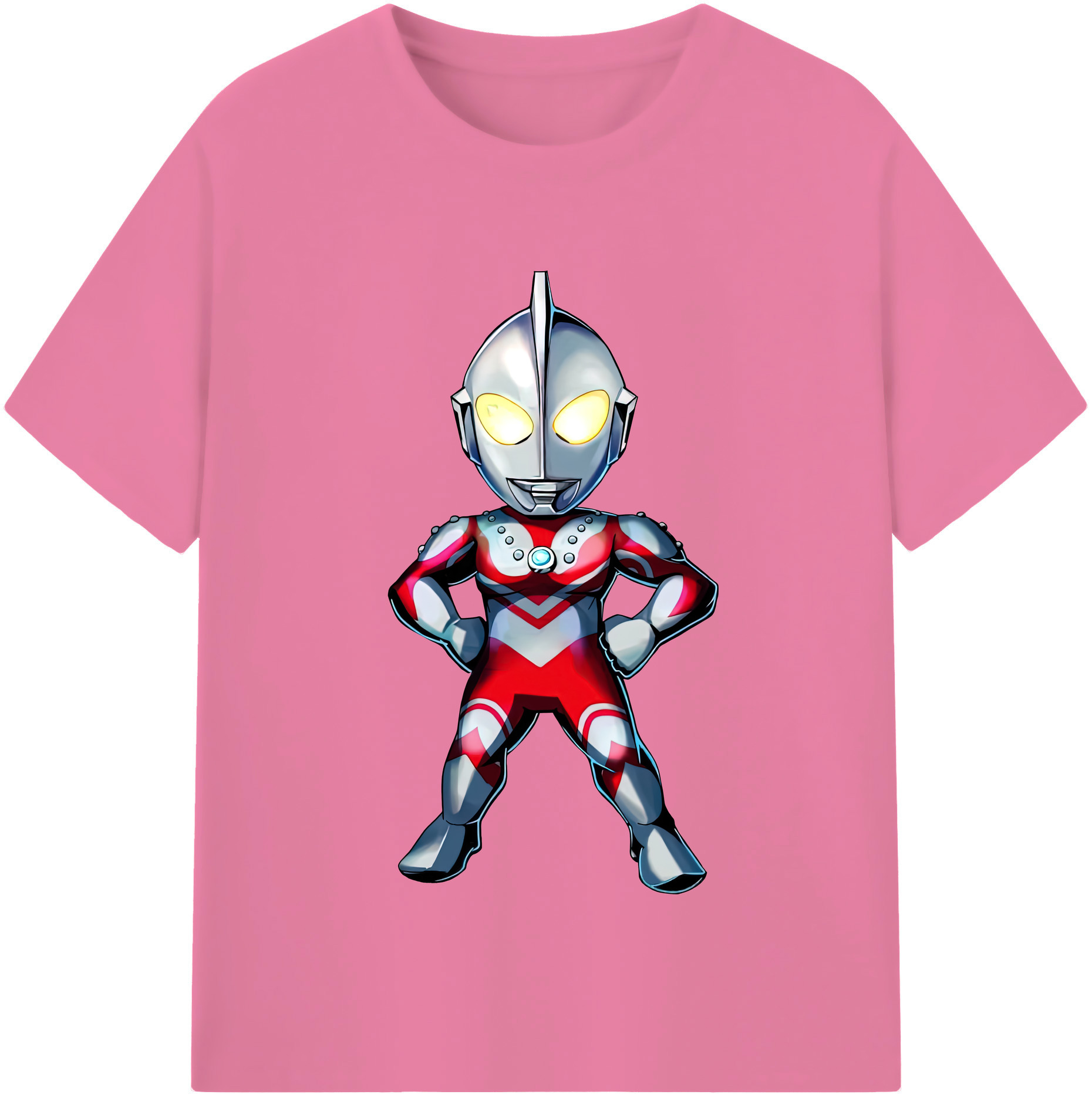 （画像用） ウルトラマン Ultraman 綿100％半袖Tシャツ（フロントプリント）